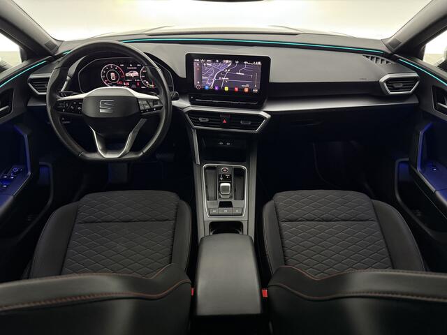 Seat LEON 1.5 eTSI FR Launch Edition 150PK Sfeer LED Virtual Carplay Camera Clima Cruise Navi PDC 17''LMV