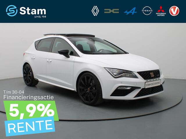 Seat LEON 290pk TSI CUPRA AUTOMAAT Camera | Cruise | Navi | Parkeersens. v+a | Stoelverw. | Panoramadak