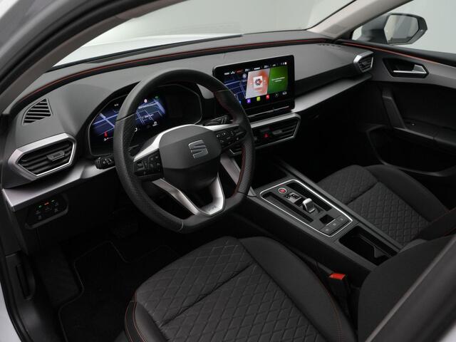Seat LEON Sportstourer 1.5 eTSI 150 pk DSG FR Business Intense | Stuur-/stoelverwarming | Achteruitrijcamera | Navigatie | Adaptive Cruise