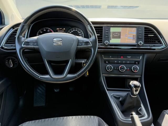 Seat LEON 1.0 EcoTSI Style Connect 2e Eigenaar,Clima,Cruise,Pdc,6 Bak,Dealer Onderhouden,116pk,Lmv,Nieuwe Apk bij Aflevering