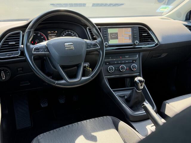 Seat LEON 1.0 EcoTSI Style Connect 2e Eigenaar,Clima,Cruise,Pdc,6 Bak,Dealer Onderhouden,116pk,Lmv,Nieuwe Apk bij Aflevering