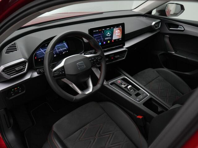 Seat LEON Sportstourer 1.4 TSI eHybrid PHEV FR | Trekhaak | Geheugenstoel | Leder/alcantara | Navigatie 12 inch | Stuur-/stoelverwarming