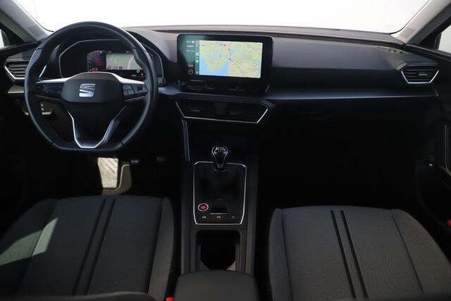 Seat LEON Sportstourer 1.0 TSI Style Business Intense Virtual Navigatie Achteruitrijcamera Clima Getint Glas 16 inch LMV