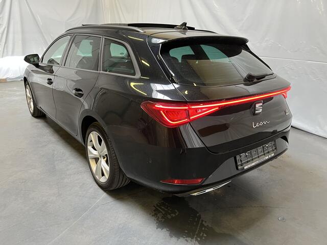 Seat LEON Sportstourer 1.4 TSI eHybrid PHEV FR / AUTOMAAT/ PANO/ ADAPT. CRUISE/ FULL LINK/ RIJ-MODI/ PARK. SENSOREN + CAMERA/ NAVI/ CLIMA/ 17" LMV/ MATRIX/ DIGITAL DASH