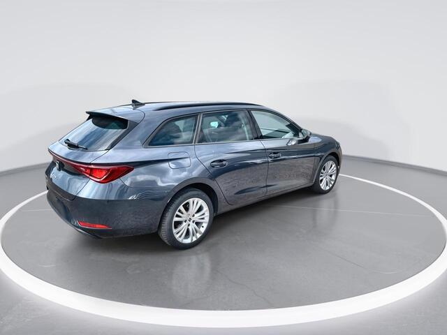 Seat LEON Sportstourer 1.5eTSI/150PK Style DSG · Camera + Parkeersensoren · Keyless · App connect · Garantie tot maart 2029