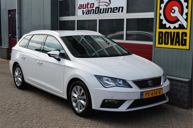 Seat LEON ST 1.0 EcoTSI Style Business Intense O.a: Cruise, Clima, Navi, Carplay, DAB, Rijklaar, Etc. All-in prijs!