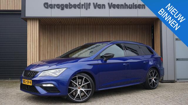 Seat LEON ST Cupra 2.0 TSI 290PK Performance Pano.Dak Beats Virtual Cockpit Brembo *Black Edition* Schaalstoelen *Mystic Blue Metallic* 78952km!
