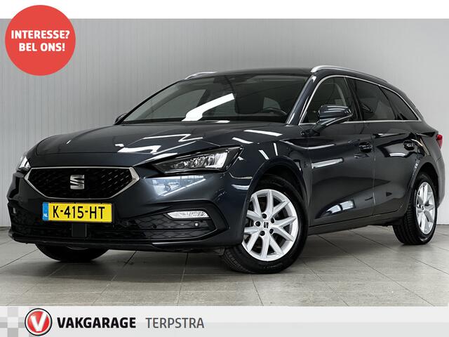 Seat LEON Sportstourer 1.5 TSI Style Launch Edition /Virtual Cockpit /Camera /LED Koplampen /Apple + Android /DAB+! /Keyless Go /Lane Assist /Navi /Climat /Adaptief Cruise /Elek. pakket /Bluetooth /Regensensor /PDC V+A /16"LMV.