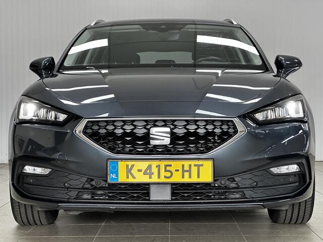 Seat LEON Sportstourer 1.5 TSI Style Launch Edition /Virtual Cockpit /Camera /LED Koplampen /Apple + Android /DAB+! /Keyless Go /Lane Assist /Navi /Climat /Adaptief Cruise /Elek. pakket /Bluetooth /Regensensor /PDC V+A /16"LMV.