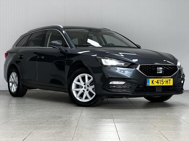 Seat LEON Sportstourer 1.5 TSI Style Launch Edition /Virtual Cockpit /Camera /LED Koplampen /Apple + Android /DAB+! /Keyless Go /Lane Assist /Navi /Climat /Adaptief Cruise /Elek. pakket /Bluetooth /Regensensor /PDC V+A /16"LMV.