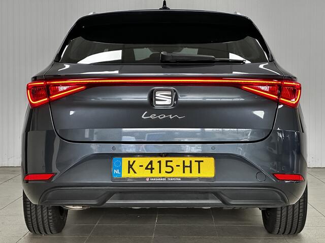 Seat LEON Sportstourer 1.5 TSI Style Launch Edition /Virtual Cockpit /Camera /LED Koplampen /Apple + Android /DAB+! /Keyless Go /Lane Assist /Navi /Climat /Adaptief Cruise /Elek. pakket /Bluetooth /Regensensor /PDC V+A /16"LMV.