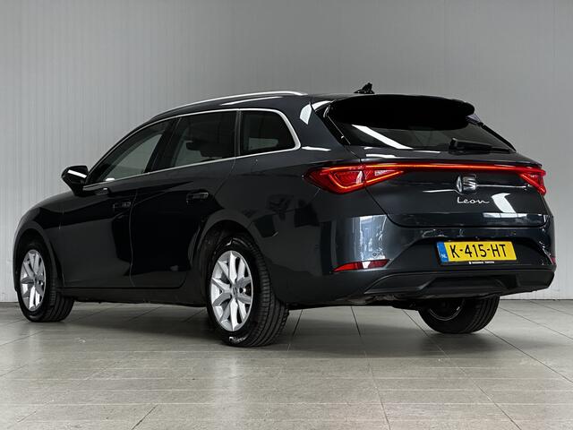 Seat LEON Sportstourer 1.5 TSI Style Launch Edition /Virtual Cockpit /Camera /LED Koplampen /Apple + Android /DAB+! /Keyless Go /Lane Assist /Navi /Climat /Adaptief Cruise /Elek. pakket /Bluetooth /Regensensor /PDC V+A /16"LMV.