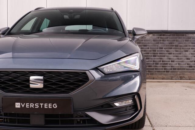 Seat LEON Sportstourer 1.5 eTSI FR | Elek. Trekhaak | Sfeerverl. | LED | Navi | Carplay | Keyless | Adap. Cruise