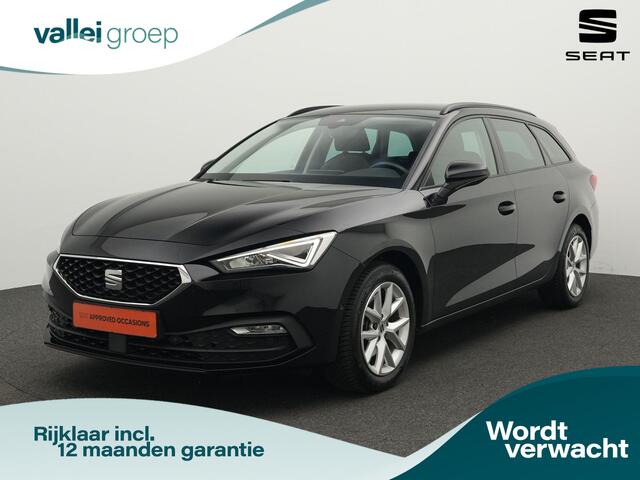 Seat LEON Sportstourer 1.5 eTSI 150 pk DSG Style Business Intense | Full LED | Achteruitrijcamera | Trekhaak | Adaptive Cruise | Park Assist | Side Assist | 16 inch