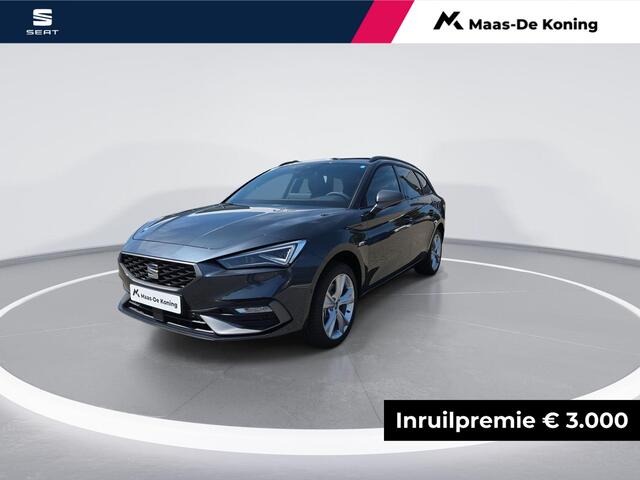 Seat LEON Sportstourer FR Business 1.5 TSI eHybrid 150kW / 204pk Stationw | Safe & Driving | Trekhaak zwenkbaar | 3000,- inruilvoordeel!!