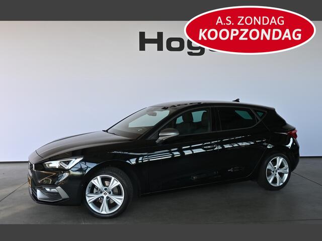 Seat LEON 1.5 TSI FR Business Intense Clima Cruise control LED Navigatie Stuur/stoelverwarming 1e Eigenaar Inruil mogelijk