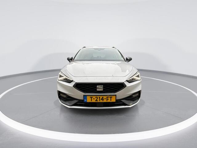 Seat LEON Sportstourer 1.4 TSI 204pk DSG eHybrid PHEV FR Business Intense · Camera · Inklap. Trekhaak · Keyless · Stuur- & Stoelverwarming · Elek. Bestuurddersstoel + Geheugen · ACC · Apple/Android Car Play ·