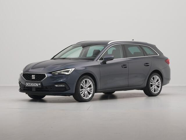 Seat LEON Sportstourer 1.5 TSI 130pk Style Navigatie Camera 17"velgen Keyless Parkassist 21