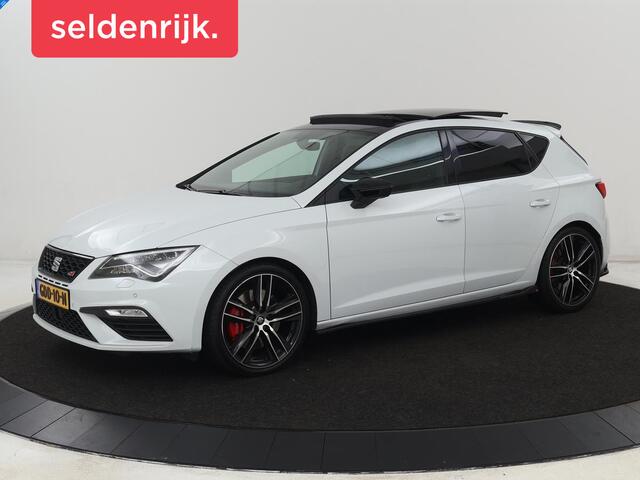 Seat LEON 2.0 TSI Cupra 300 | Panoramadak | Stoelverwarming | Carplay | Camera | Leder/Alcanatara | Full LED | Sfeerverlichting | 19'' | Navigatie | Climate control | Parkeerhulp | Cruise control