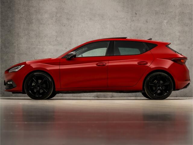 Seat LEON 1.5 TSI FR Sport Automaat (SCHUIFDAK, APPLE CARPLAY, VIRTUAL COCKPIT, CAMERA, STOEL/STUURVERWARMING, GETINT GLAS, SPORTSTOELEN, KEYLESS, NIEUWE APK, NIEUWSTAAT)