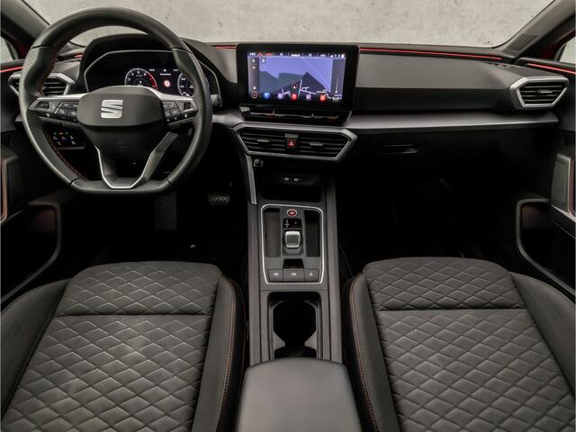 Seat LEON 1.5 TSI FR Sport Automaat (SCHUIFDAK, APPLE CARPLAY, VIRTUAL COCKPIT, CAMERA, STOEL/STUURVERWARMING, GETINT GLAS, SPORTSTOELEN, KEYLESS, NIEUWE APK, NIEUWSTAAT)