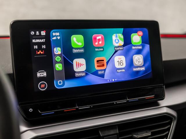 Seat LEON 1.5 TSI FR Sport Automaat (SCHUIFDAK, APPLE CARPLAY, VIRTUAL COCKPIT, CAMERA, STOEL/STUURVERWARMING, GETINT GLAS, SPORTSTOELEN, KEYLESS, NIEUWE APK, NIEUWSTAAT)