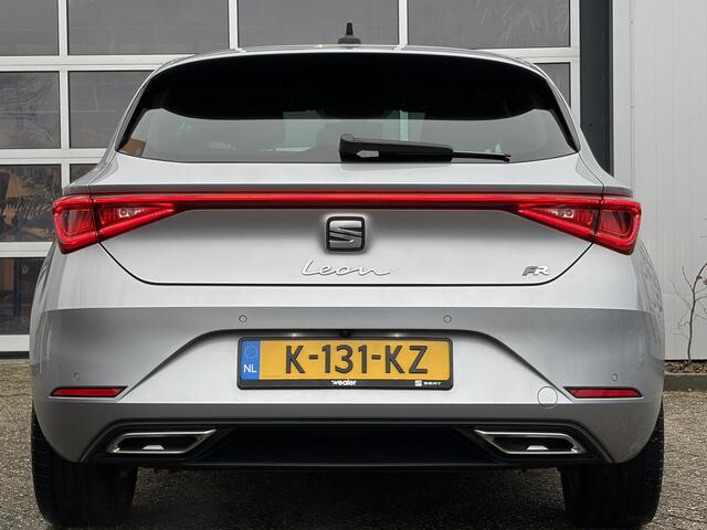Seat LEON 1.5 eTSI FR Launch Edition 150pk | Virtual Cockpit | Achteruitrijcamera | Apple Carplay/Android Auto | Cruise control adaptief | Dab | LED koplampen | Stuur verwarmd | Voorstoelen verwarmd | Prachtig exemplaar!