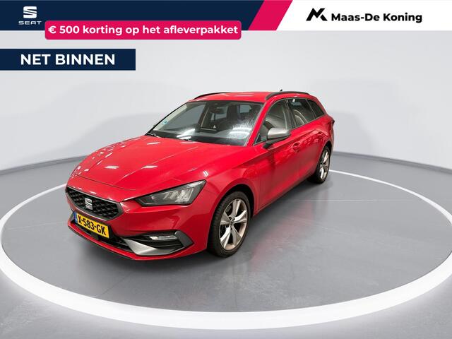 Seat LEON Sportstourer 1.4 TSI 204pk DSG eHybrid PHEV FR · Apple/Android Car Play · P-Sensoren · Navigatie · Cruise Control · P-Sensoren · Sfeerverlichting · Afneembare trekhaak · 17'' Inch ·