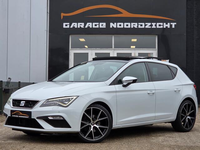 Seat LEON 1.4 TSI FR Business PANORAMADAK|VIRTUEL COCKPIT|NAVIGATIE|APPLE CARPLAY|FULL LED KOPLAMPEN|CRUISE CONTROL|HALF/LEDER|ECC/AIRCO|PDC VOOR & ACHTER|19 INCH CUPRA VELGEN Maandag tot Vrijdag geopend van 09.00 tot 20.00 uur geopend en Zaterdag van 09.00 tot 18.