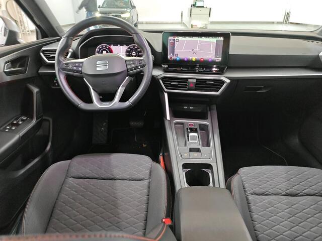 Seat LEON 1.0 TSI FR Business / AUTOMAAT/ FABRIEKSGARANTIE T/M 7-2027/ CRUISE/ STUUR-STOELVERWARM./ NAVI/ CLIMA/