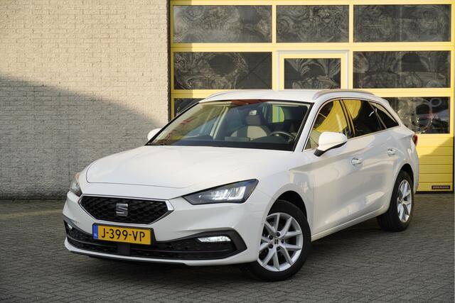 Seat LEON Sportstourer 1.5 TSI 131PK! Style Launch Edition BJ2020 Lmv 16" | Led V+A | Pdc | Navi | App-Connect | Virtual cockpit | Climate control | Cruise control | Extra getint glas