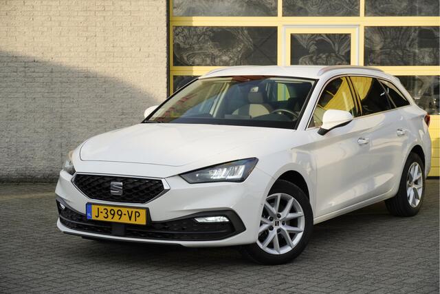 Seat LEON Sportstourer 1.5 TSI 131PK! Style Launch Edition BJ2020 Lmv 16" | Led V+A | Pdc | Navi | App-Connect | Virtual cockpit | Climate control | Cruise control | Extra getint glas