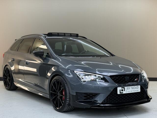 Seat LEON ST 2.0 TSI Cupra 290Pk, 2016, Panoramadak, Apple carplay, Liefhebbersauto, JR velgen, Custom stuur, Climate control, Cruise control, Stoelverwarming, Camera, Volledige historie,