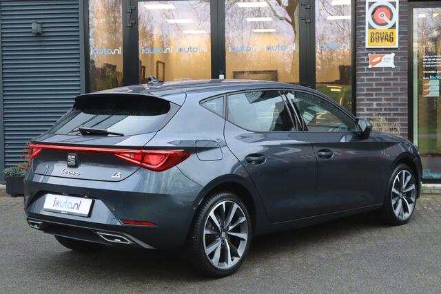Seat LEON 1.4 TSI eHybrid 204pk PHEV FR Leder/LED/Keyless/Camera/elek. stoel+mem/DCC/ACC/18"