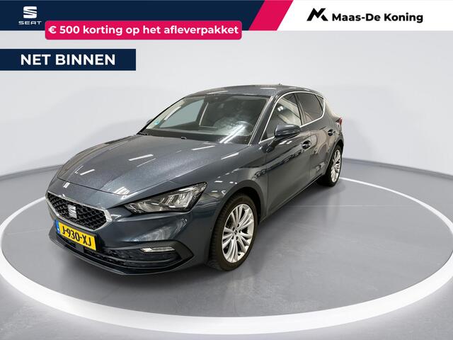 Seat LEON 1.0 TSI 110pk Style Launch Edition · Camera · Apple/Android Car Play · P-Sensoren · Navigatie · 17'' Inch ·
