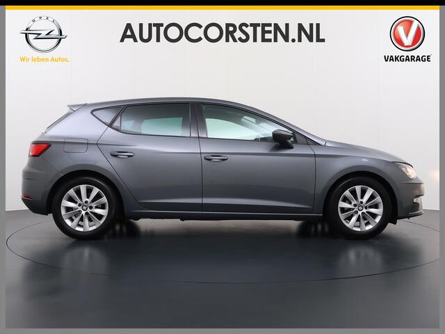 Seat LEON T116PK Navi Pdc-a+v Apple Carplay Android Cruise Control Ecc Style Business Intense Full-Link Lmv 16" Regen-Lichtsensor Isofix Keyless Mistlampen Priv.Glas Origineel Nederlandse Auto