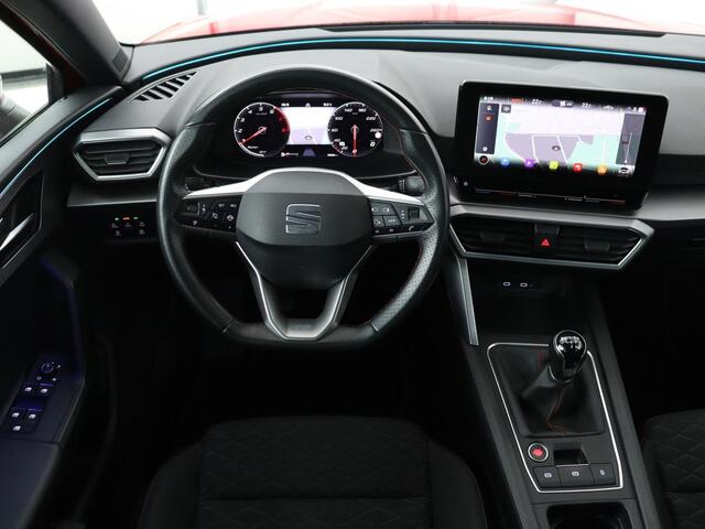 Seat LEON 1.5 TSI FR Launch Edition | Trekhaak | Adaptive cruise | Carplay | Navigatie | Sfeerverlichting | Parkeerhulp | Full LED | Climate control | Bluetooth