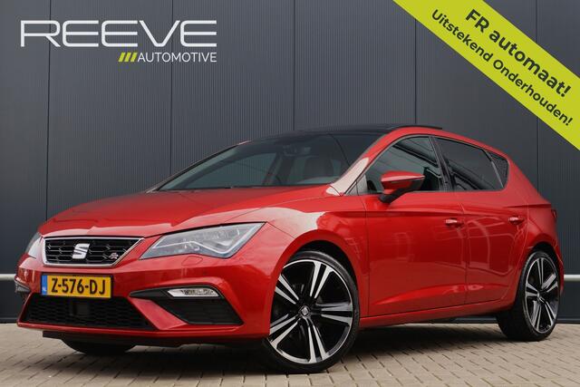 Seat LEON 1.4 EcoTSI FR Business Intense Automaat | Virtual Cockpit | Panoramadak | Trekhaak | Stoelverwarming | Keyless entry / Start | Apple Carplay / Android Auto