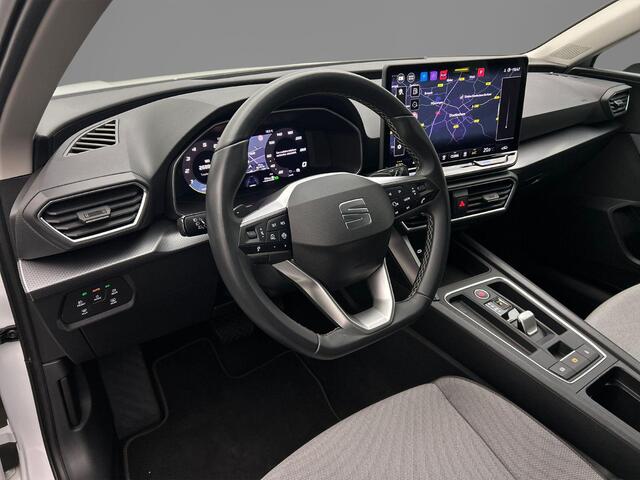 Seat LEON Sportstourer Style Business Intense 1.5 eTSI 150pk DSG Automaat Adaptive cruise control, Navigatie, Achteruitrijcamera, LED koplampen, Parkeersensoren, App connect, DAB, Radio