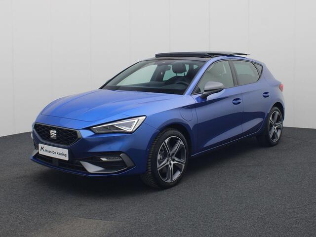 Seat LEON 1.5 TSIe-Hybrid 150kW/204PK FR PHEV First Edition · Panoramadak · Navigatie · Apple/Android Car Play · Stoelverwarming 3 Garantie t/m 27-12-2028 of 100000km