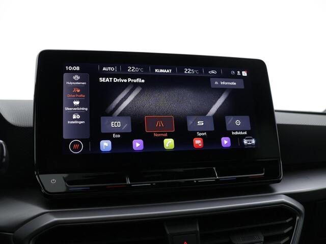 Seat LEON Sportstourer 1.0 eTSI 110pk DSG Style Business Intense · Apple/Android Car Play · Navigatie · P-Sensoren · Cruise Control · Sfeerverlichting · 18'' Inch · Garantie t/m 16-01-2028 of 100.000km