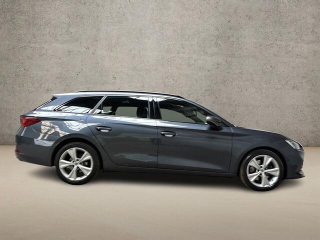 Seat LEON 1.5 eTSI FR Sport 150Pk Automaat (PANORAMADAK, APPLE CARPLAY, STUUR/STOELVERWARMING, CAMERA, SPORTSTOELEN, TREKHAAK, GETINT GLAS, ADAPTIVE CRUISE, NIEUWSTAAT)