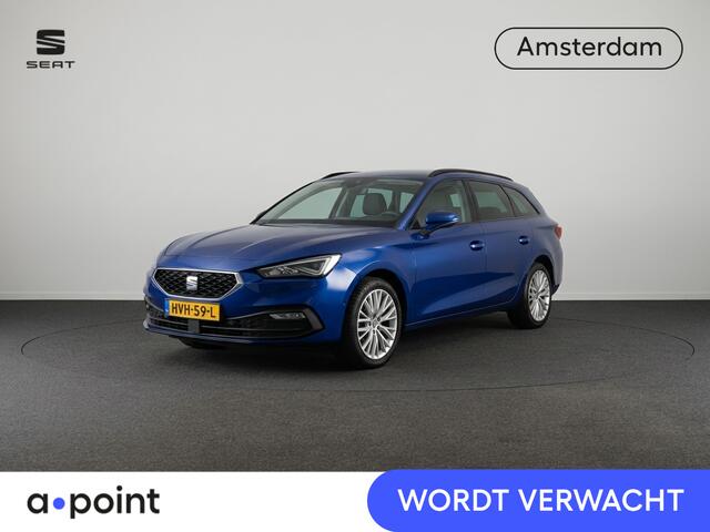 Seat LEON Sportstourer 1.5 TSI e-Hybrid Style Business Intense 204 pk Automaat | Verlengde garantie | Navigatie | Parkeersensoren (Park assist) | Achteruitrijcamera | Autom. airco (3 zones) |