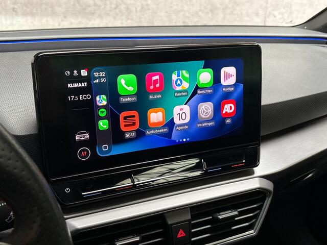 Seat LEON 1.4 TSI eHybrid PHEV FR Automaat 204Pk (GROOT NAVI, APPLE CARPLAY, SCHUIFDAK, MEMORY SEAT, ADAPTIVE CRUISE, CAMERA, LM VELGEN, NIEUWE APK, NIEUWSTAAT)
