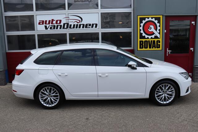 Seat LEON ST 1.0 EcoTSI Style Business Intense O.a: Pdc, Camera, Park.hulp, 17 Inch L.m., Key-Less, Clima, Cruise, Carplay, etc.. Rijklaar! All-in prijs.