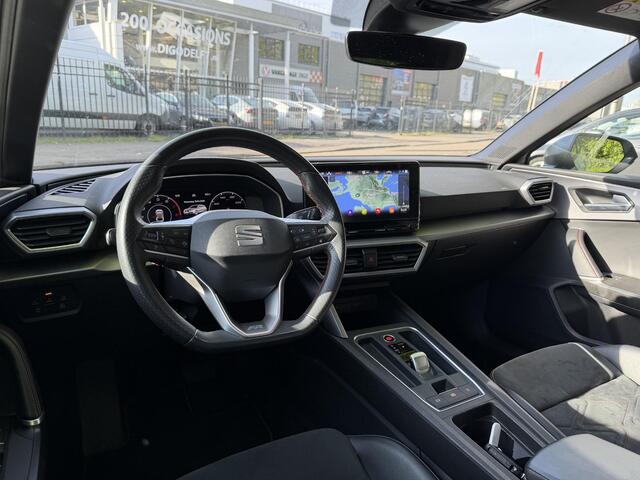 Seat LEON Sportstourer 1.5 eTSI FR Business Intense . NAVIGATIE . STOELVERWARMING . PARKEERSENSOREN VOOR & ACHTER .