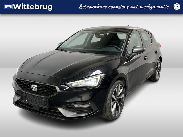 Seat LEON 1.4 TSI eHybrid PHEV FR / AUTOMAAT/ STUUR+STOELVERWARMING/ PARKEER SENSOREN/ MEMORY SEAT/ CRUISE CONTROL/ RIJ-MODI/ DIGITAL DASH/ NAVI/ DAB/ CLIMA/ LED/ 18'' LMV