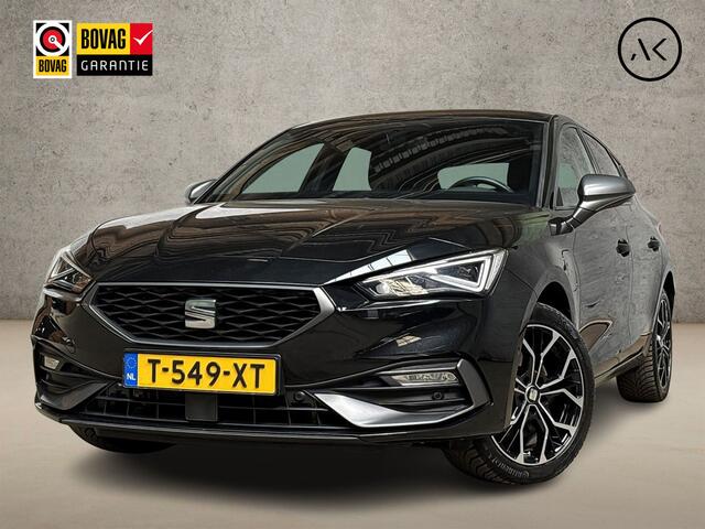 Seat LEON 1.4 TSI eHybrid PHEV FR 204Pk Automaat (APPLE CARPLAY, GROOT NAVI, STUUR/STOELVERWARMING, CAMERA, SPORTSTOELEN, ZWART HEMEL, GETINT GLAS, ADAPTIVE CRUISE, NIEUWE APK, NIEUWSTAAT)
