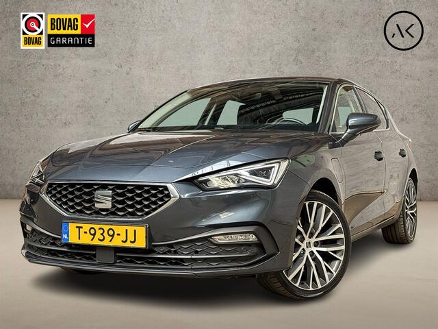 Seat LEON 1.4 TSI eHybrid PHEV FR Intense 204Pk Automaat (APPLE CARPLAY, GROOT NAVI, MEMORY SEAT, STUUR/STOELVERWARMING, CAMERA, GETINT GLAS, KEYLESS, NIEUWSTAAT)