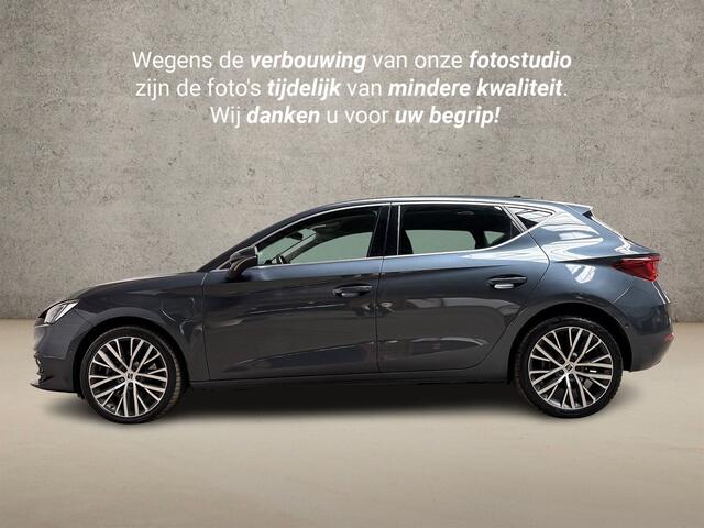 Seat LEON 1.4 TSI eHybrid PHEV FR Intense 204Pk Automaat (APPLE CARPLAY, GROOT NAVI, MEMORY SEAT, STUUR/STOELVERWARMING, CAMERA, GETINT GLAS, KEYLESS, NIEUWSTAAT)
